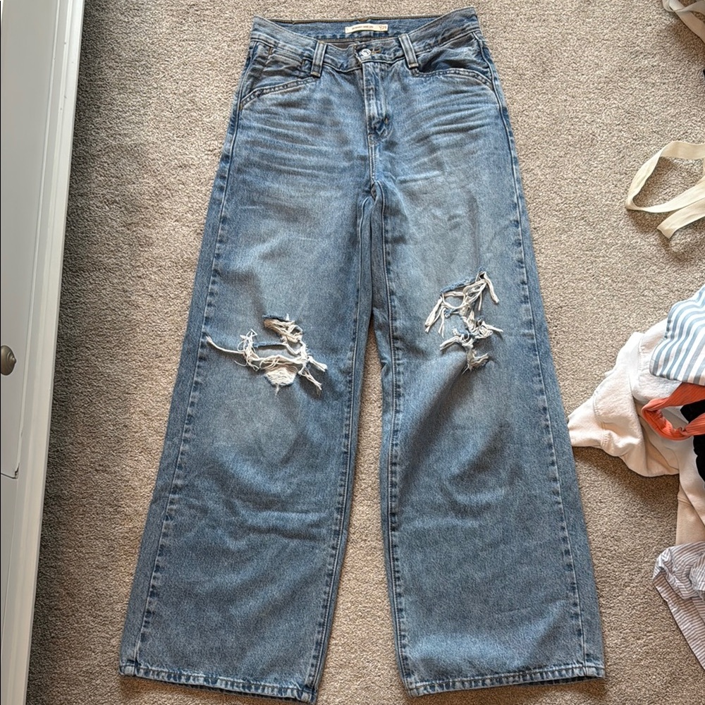 Levi's Women's 94 Baggy Wide Leg Jeans